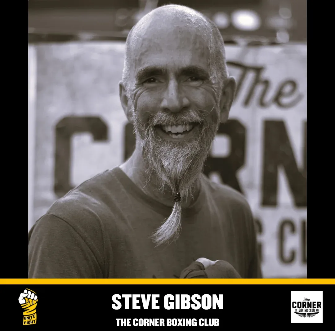 Steve Gibson, Treasurer at The Corner Boxing Club